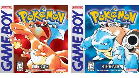 pokemon red and blue version.